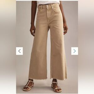 NWT Anthropologie Citizens of Humanity Lyra High Rise Wide Leg Gaucho Jeans 29